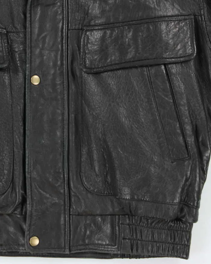 Vintage Danier Leather Biker Jacket - S sold by Rokit product image thumbnail 4