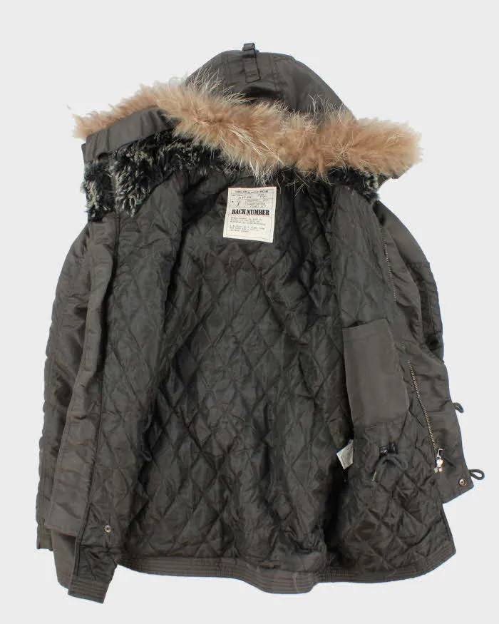 Vintage 90s Back Number Military Style Parka Coat - S sold by Rokit product image thumbnail 5