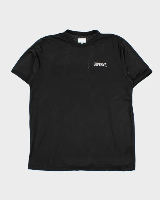Supreme x Thrasher Black Crewneck Jersey - L sold by Rokit
