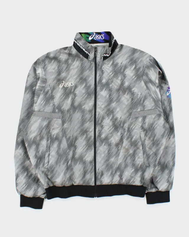 Vintage 90s Asics Windbreaker Jacket - XL made by Asics