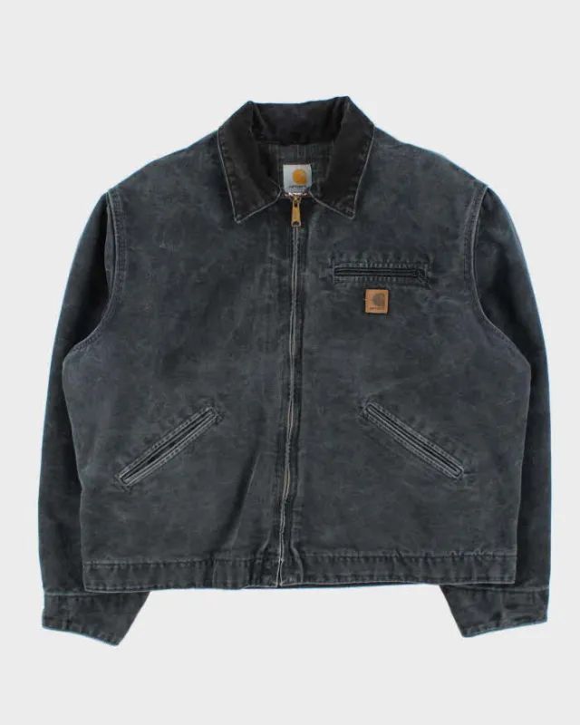Vintage 2000s Black Faded Carhartt Detroit J97 Jacket - XL sold by Rokit