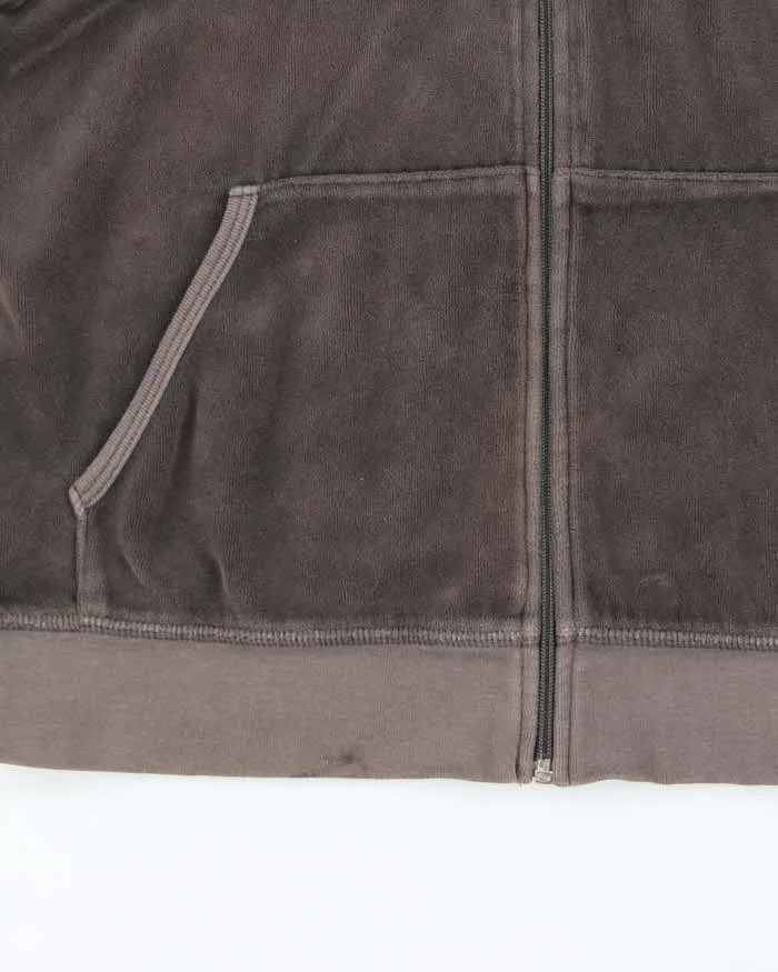 Vintage Y2k 00s Juicy Couture Velour Hoodie - L sold by Rokit product image thumbnail 4