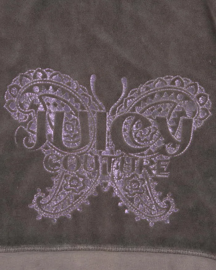 Vintage Y2k 00s Juicy Couture Velour Hoodie - L sold by Rokit product image thumbnail 5