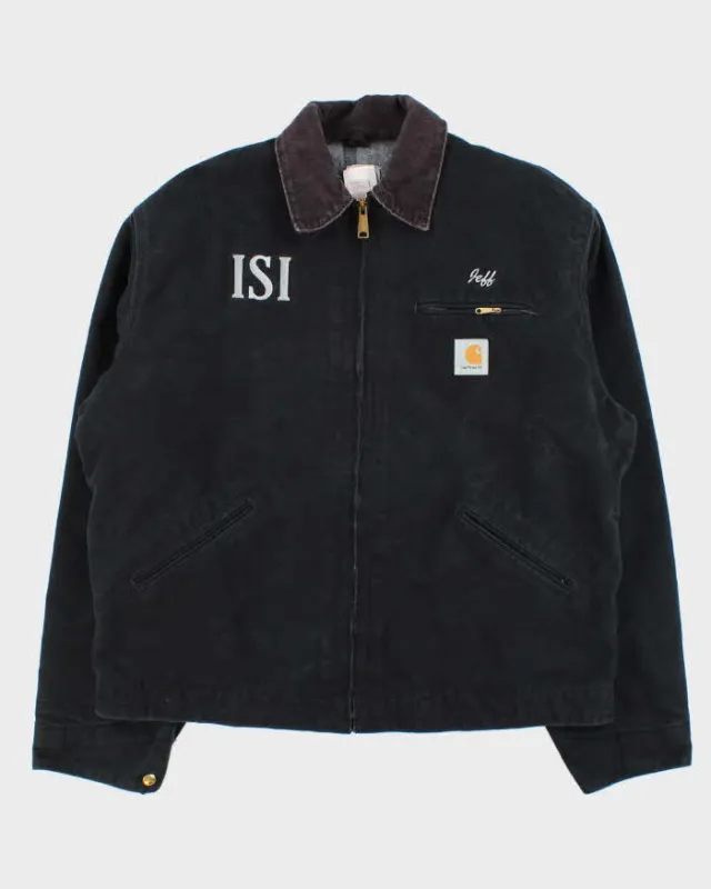 Vintage 2000s Black Carhartt Detroit J01 Jacket - XL sold by Rokit