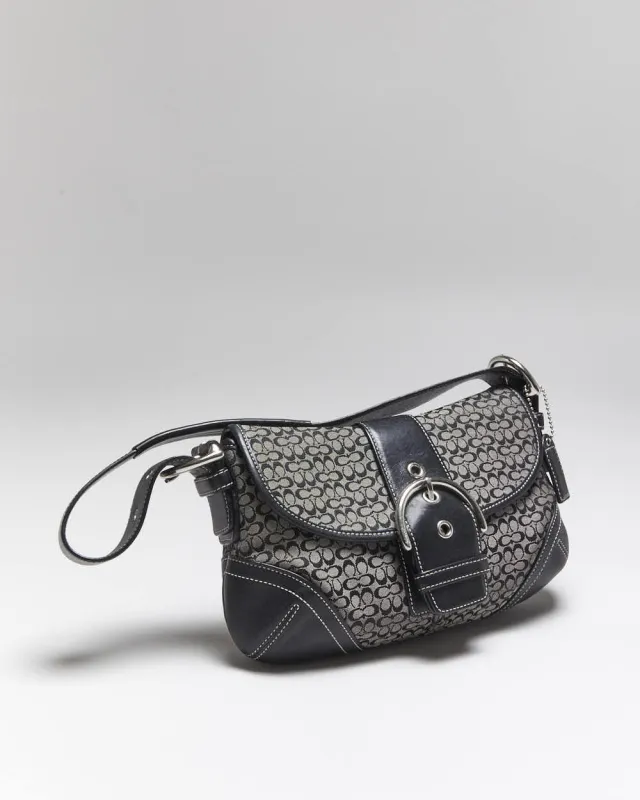 Vintage Y2k 00s Coach Monogram Handbag sold by Rokit