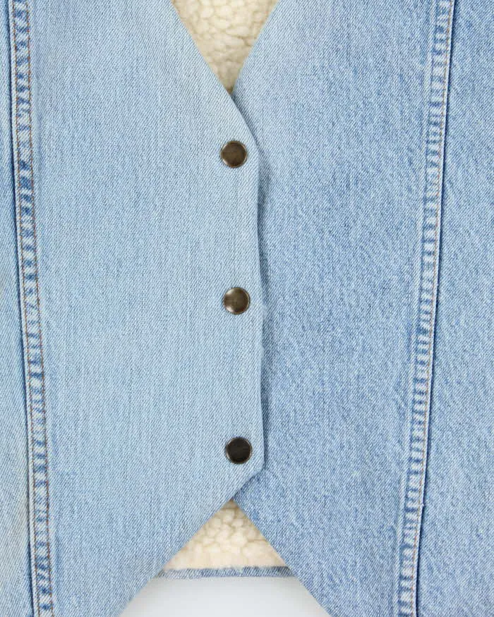 Rokit Originals Denver Denim Waistcoat - M sold by Rokit product image thumbnail 3