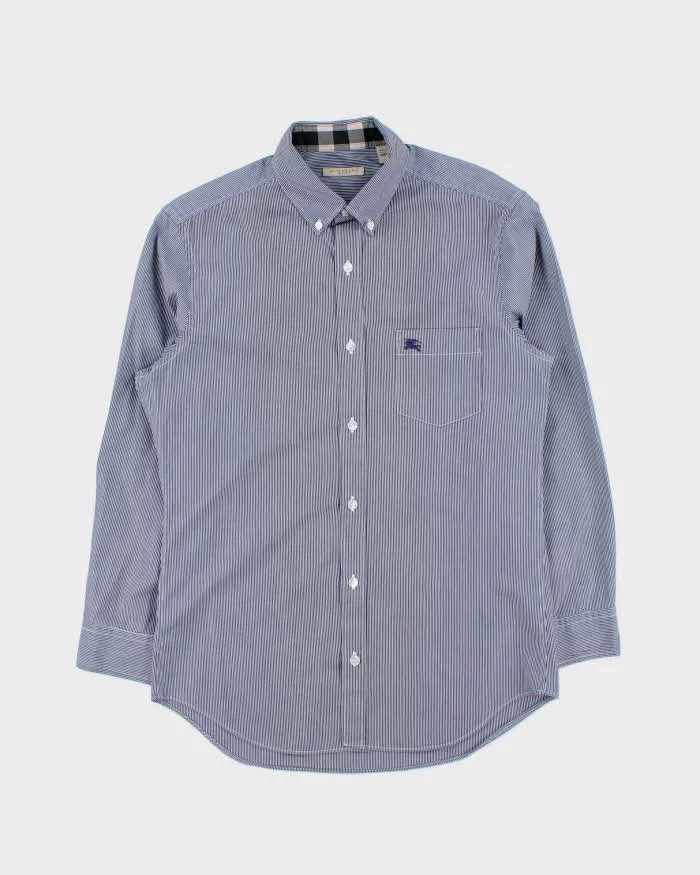 Vintage 00s Burberry Brit Striped Long Sleeve Button Down Shirt - S sold by Rokit