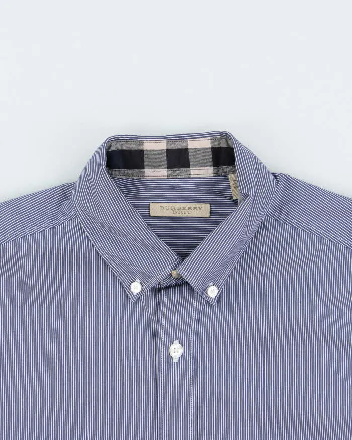 Vintage 00s Burberry Brit Striped Long Sleeve Button Down Shirt - S sold by Rokit product image thumbnail 3