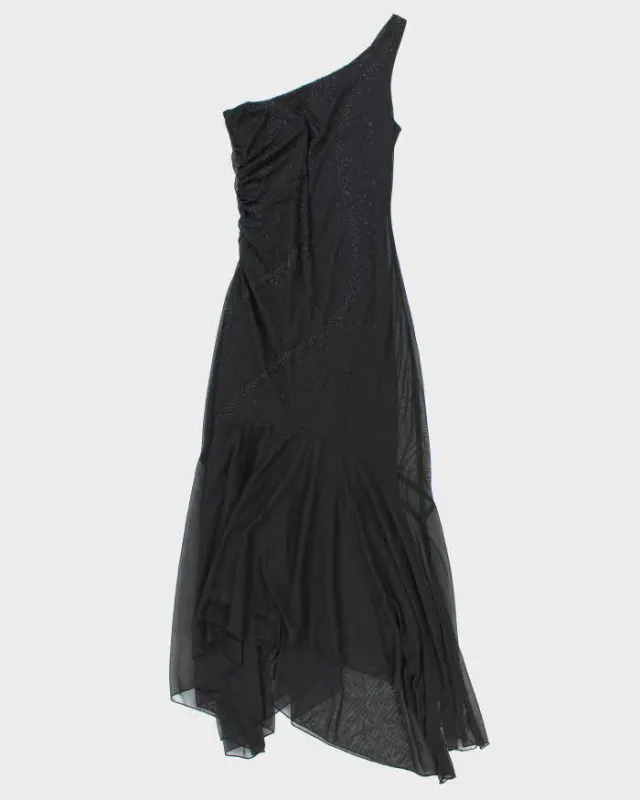 Vintage 90s 00s Jeni-Mo One Shoulder Mermaid Hem Dress - XS sold by Rokit