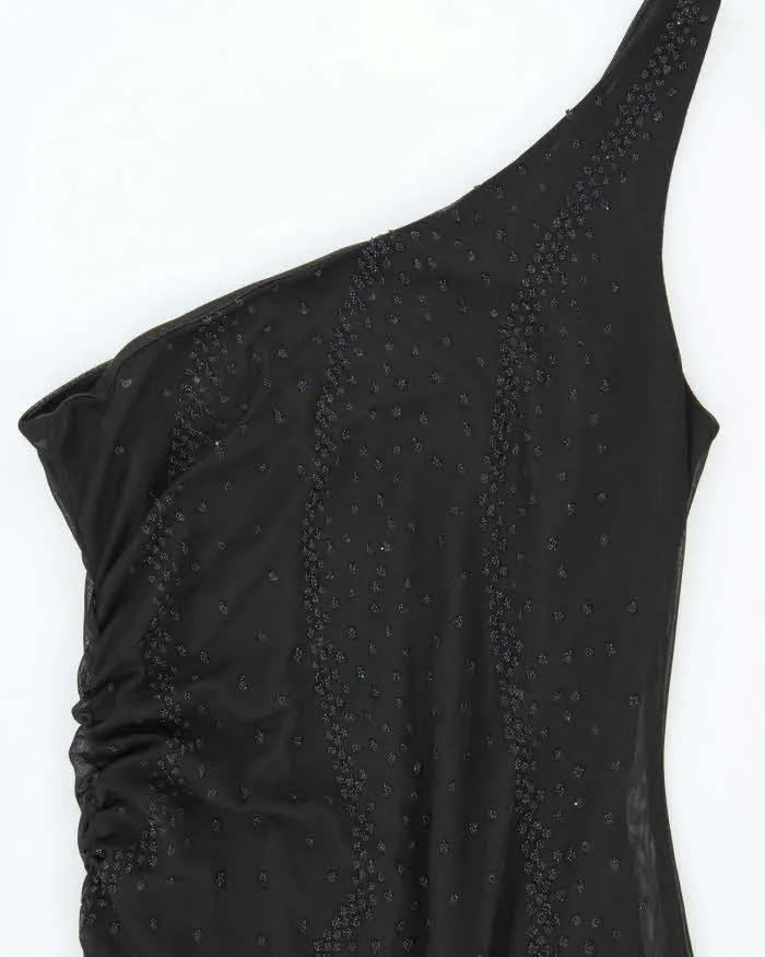 Vintage 90s 00s Jeni-Mo One Shoulder Mermaid Hem Dress - XS sold by Rokit product image thumbnail 3