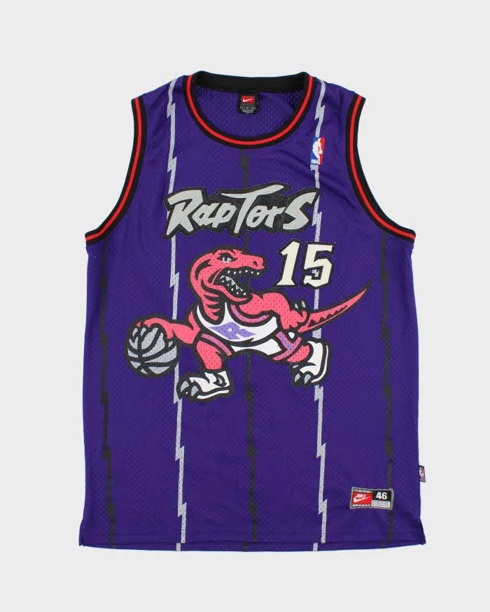 Vintage 1990s Nike Team Raptors Carter Basketball Jersey - L sold by Rokit