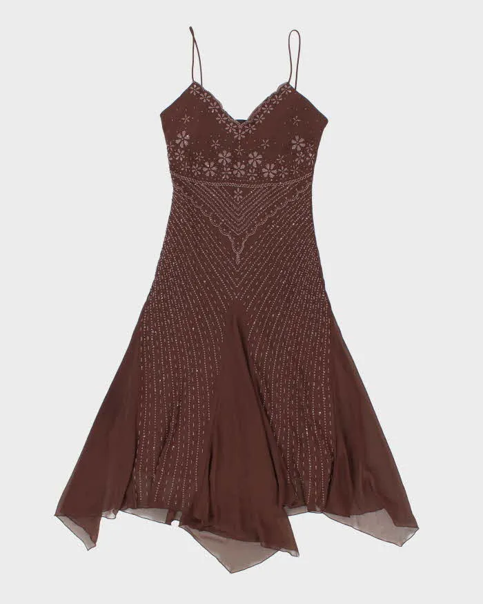 Vintage 90s Maria Bonita Beaded Dress - S sold by Rokit