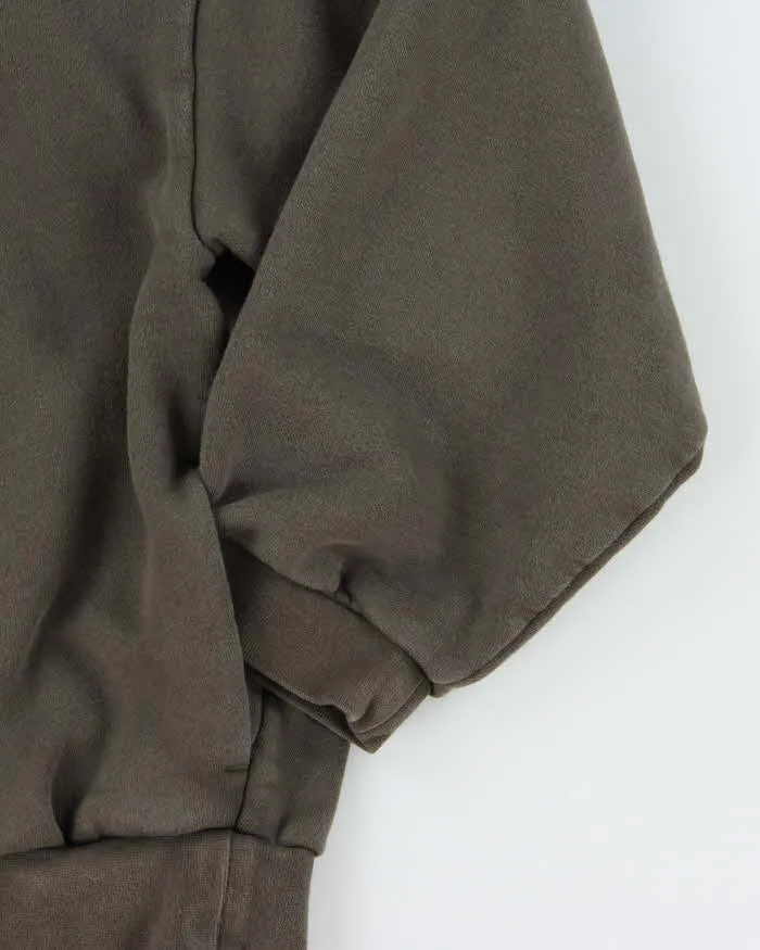 Fear of God Essentials Khaki Oversized Sweatshirt - S sold by Rokit product image thumbnail 4