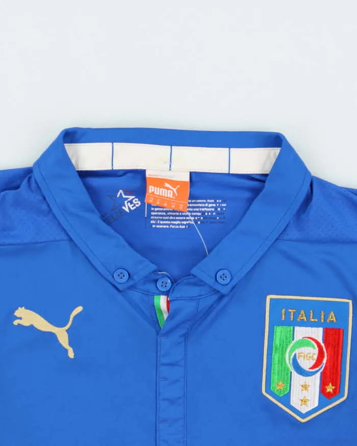 2014-16 Puma Italy Home Long Sleeve Football Shirt - M sold by Rokit product image thumbnail 3