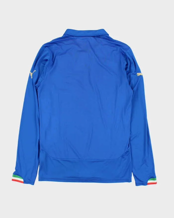 2014-16 Puma Italy Home Long Sleeve Football Shirt - M sold by Rokit product image thumbnail 2