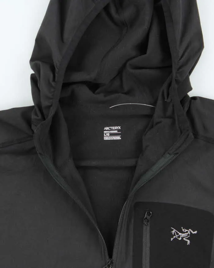 Arc'teryx Black Hooded Quarter Zip Pullover - L sold by Rokit product image thumbnail 4