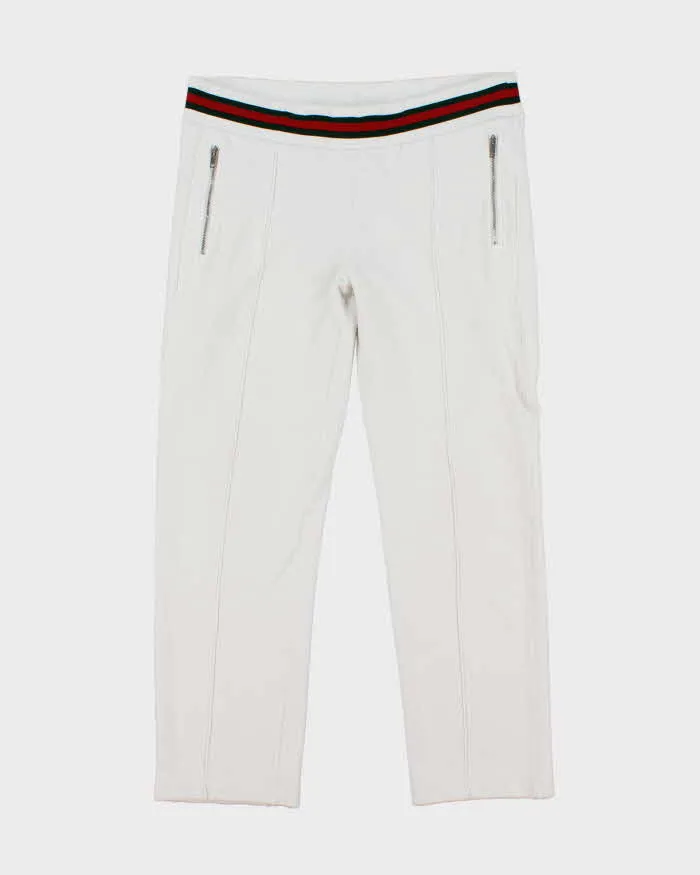 Vintage 2010 Gucci x Fiat 500 Cotton Tracksuit Bottoms - W30 L25 sold by Rokit