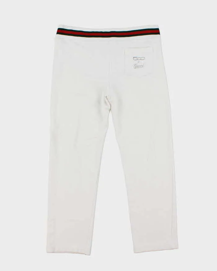 Vintage 2010 Gucci x Fiat 500 Cotton Tracksuit Bottoms - W30 L25 sold by Rokit product image thumbnail 2