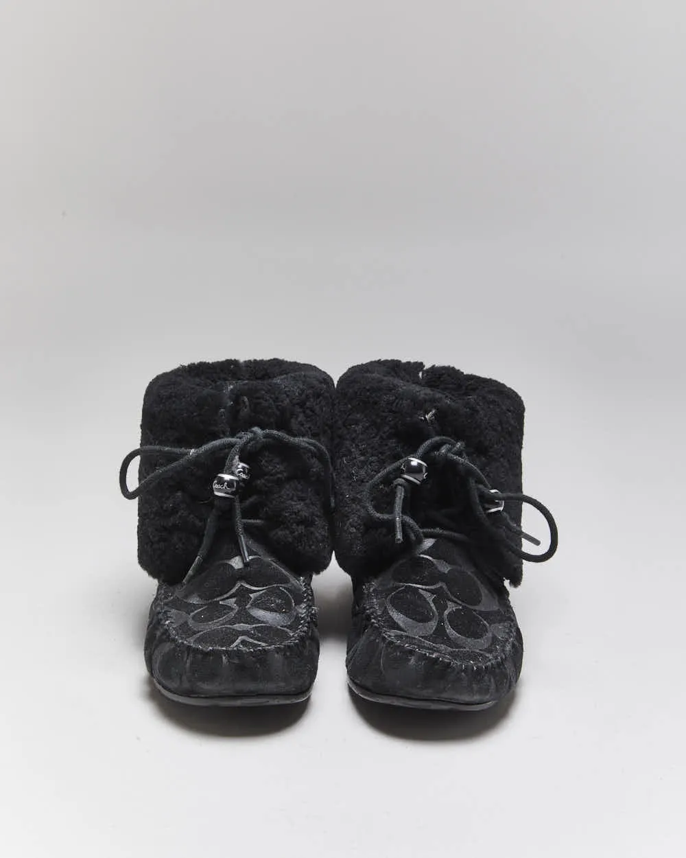 Vintage Y2k 00s Coach Monogram Moccasin Boots - UK5 sold by Rokit product image thumbnail 3