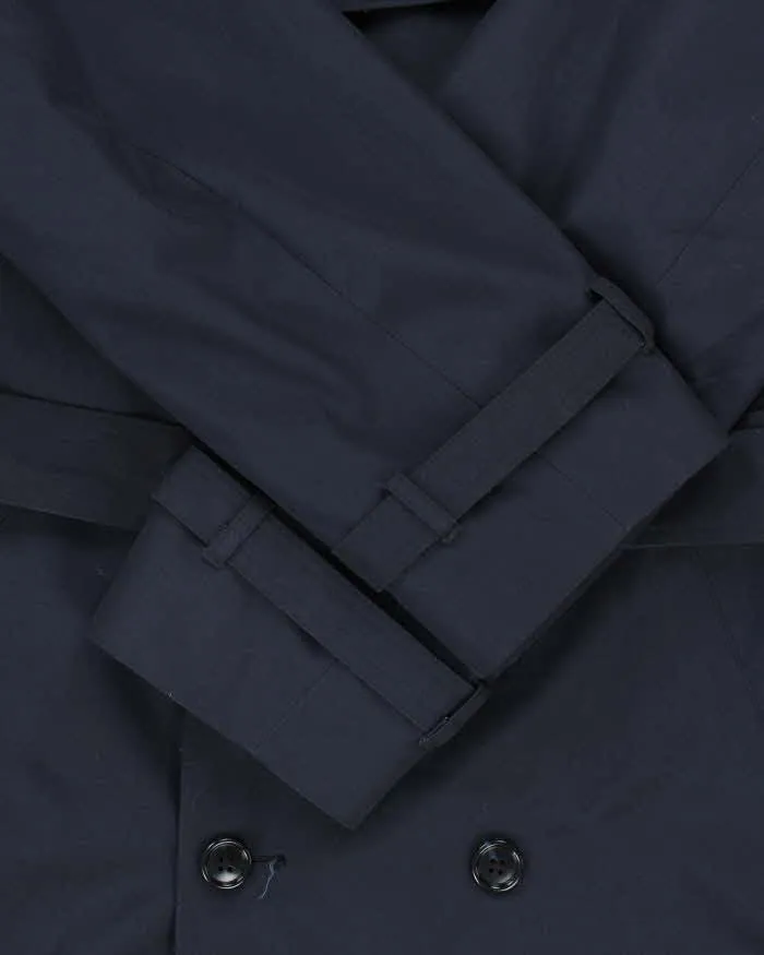 Vintage 1980s London Fog Navy Insulated Trench Coat - S sold by Rokit product image thumbnail 4