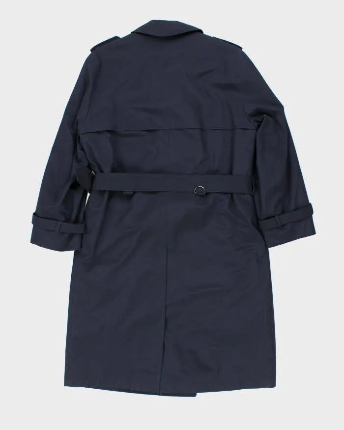 Vintage 1980s London Fog Navy Insulated Trench Coat - S sold by Rokit product image thumbnail 2