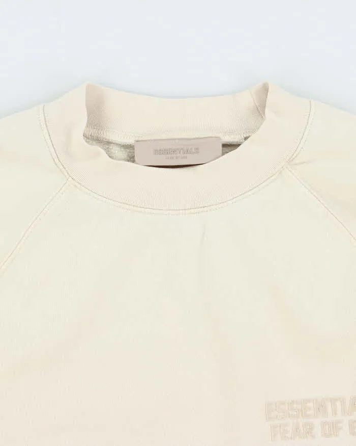 Fear of God Essentials Cream Oversized Sweatshirt - S sold by Rokit product image thumbnail 3