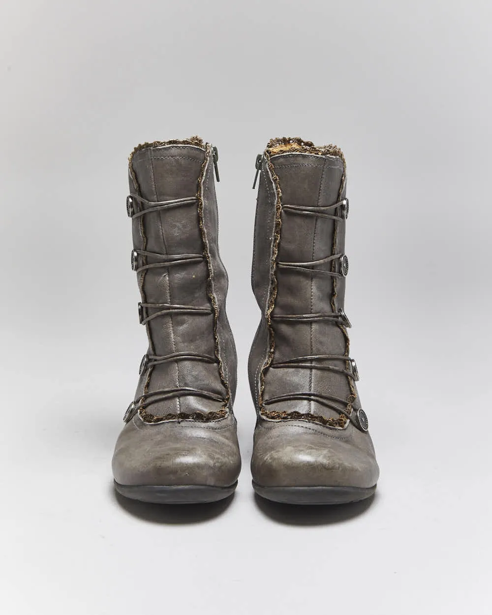 Vintage Brako Lace-up Boots - UK5 sold by Rokit product image thumbnail 3