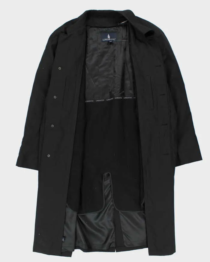 Vintage 00s Black London Fog Insulated Oversized Mac Coat - L sold by Rokit product image thumbnail 5