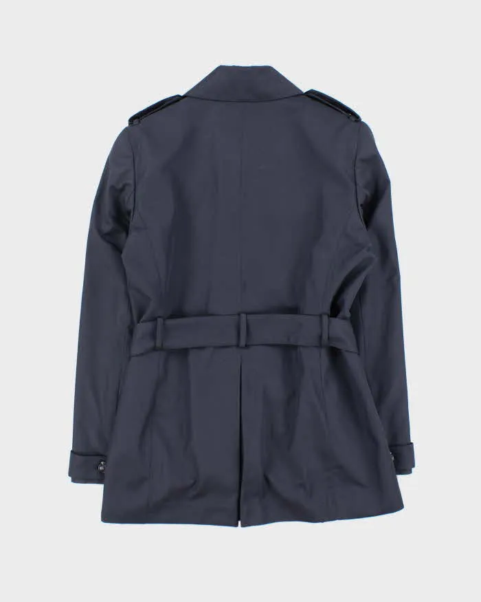 Vintage 00s Brooks Brothers Navy Double Breasted Coat - M sold by Rokit product image thumbnail 2