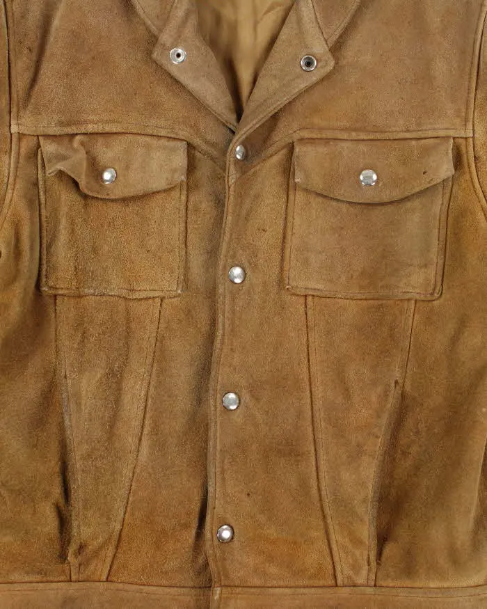 Vintage 1960s Sprung Western Wear Suede Jacket - M sold by Rokit product image thumbnail 4
