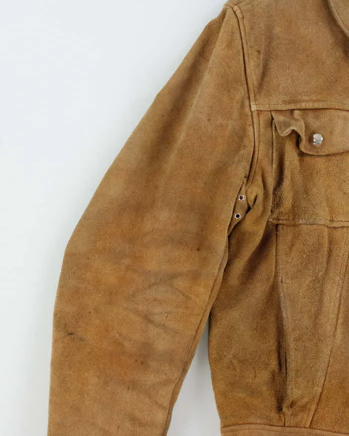 Vintage 1960s Sprung Western Wear Suede Jacket - M sold by Rokit product image thumbnail 5
