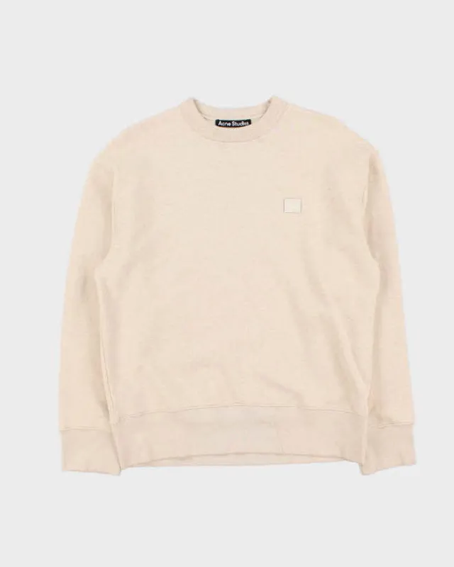 Acne Studios Fairview Face Crewneck Sweatshirt - XXS sold by Rokit