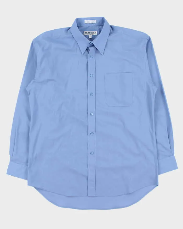 Vintage 90s Givenchy Monsieur Long Sleeve Button Down Shirt - L sold by Rokit