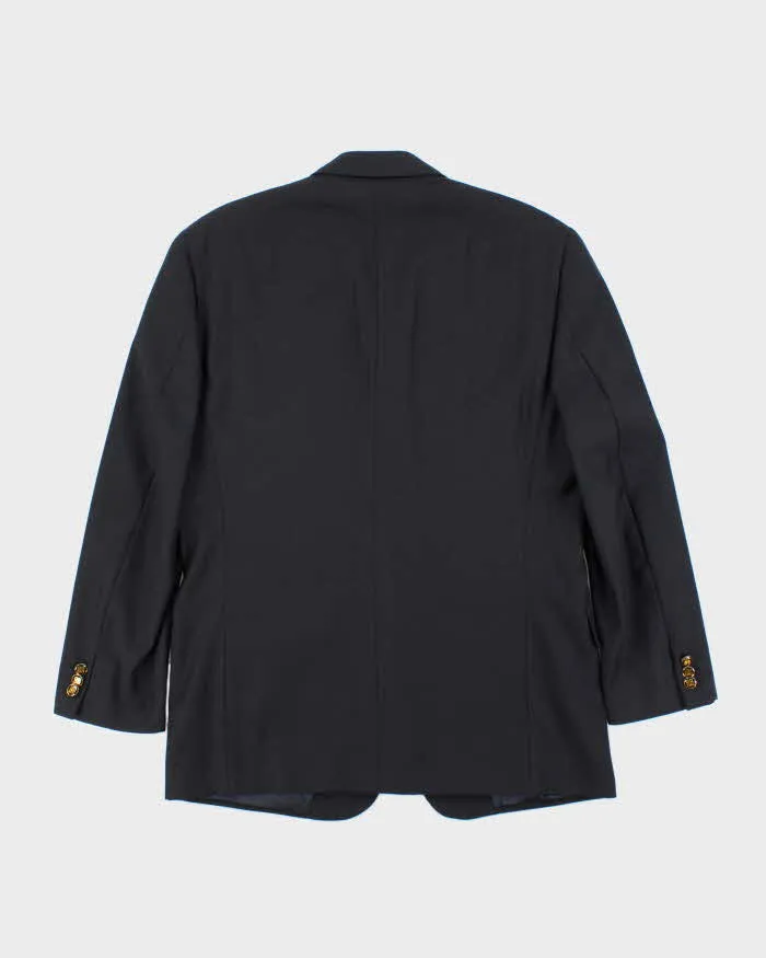 Vintage 90s Givenchy Navy Wool Blazer - L sold by Rokit product image thumbnail 2