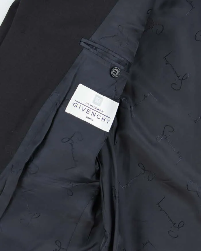 Vintage 90s Givenchy Navy Wool Blazer - L sold by Rokit product image thumbnail 5