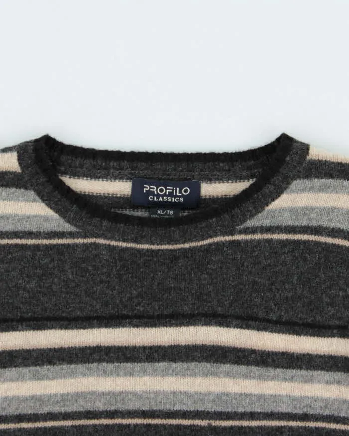 Vintage Profilo Stripe Wool Jumper - XL sold by Rokit product image thumbnail 3