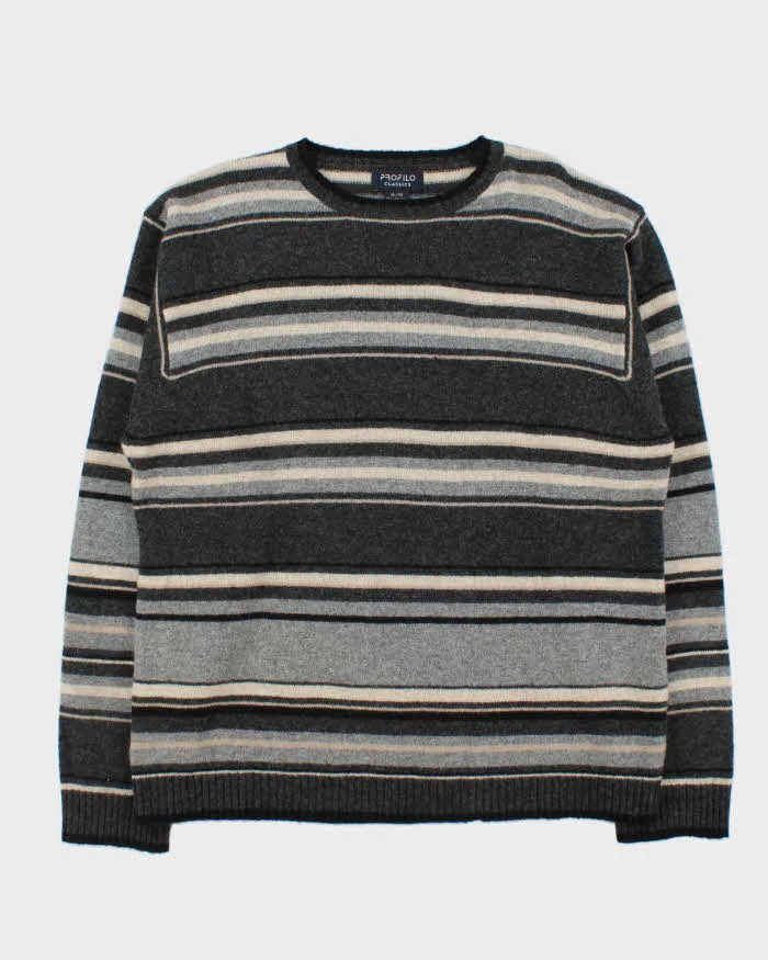 Vintage Profilo Stripe Wool Jumper - XL sold by Rokit