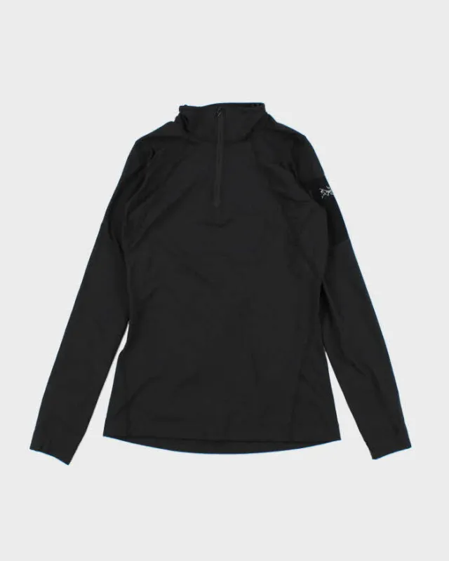 Arc'teryx Rho Women's Black Quarter-Zip Pullover - S sold by Rokit