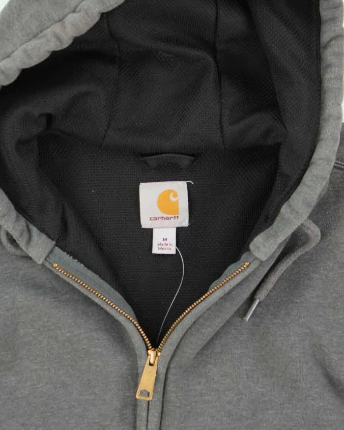 Carhartt Heavyweight Grey Zip Up Hoodie - M sold by Rokit product image thumbnail 3
