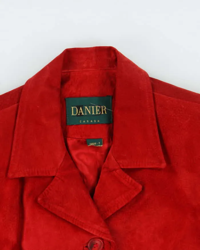 Vintage Danier Suede Jacket - S sold by Rokit product image thumbnail 3