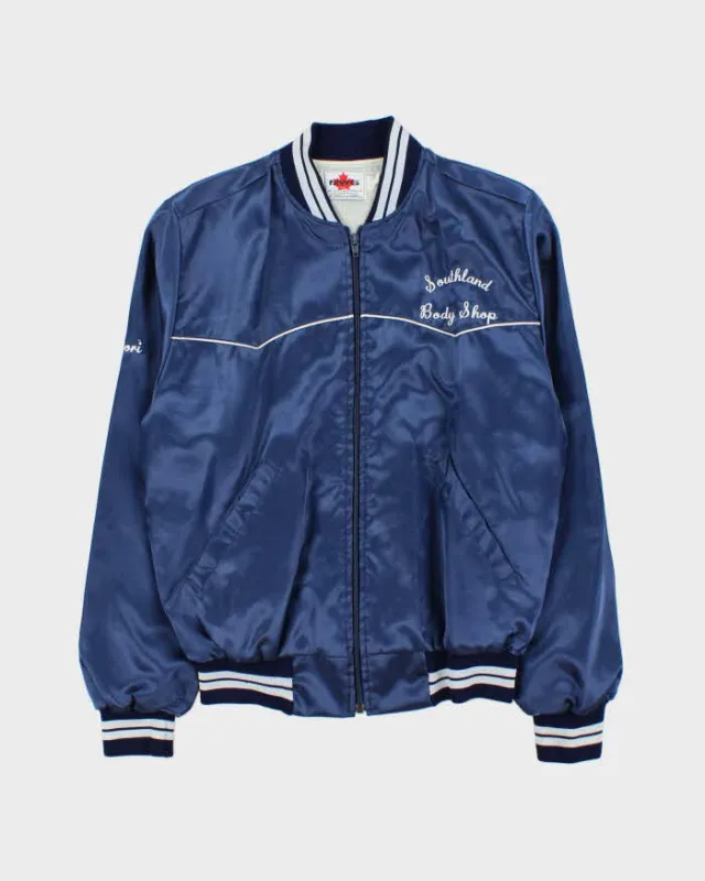 Vintage MWG 80s Ebroidered Bomber Jacket - M sold by Rokit