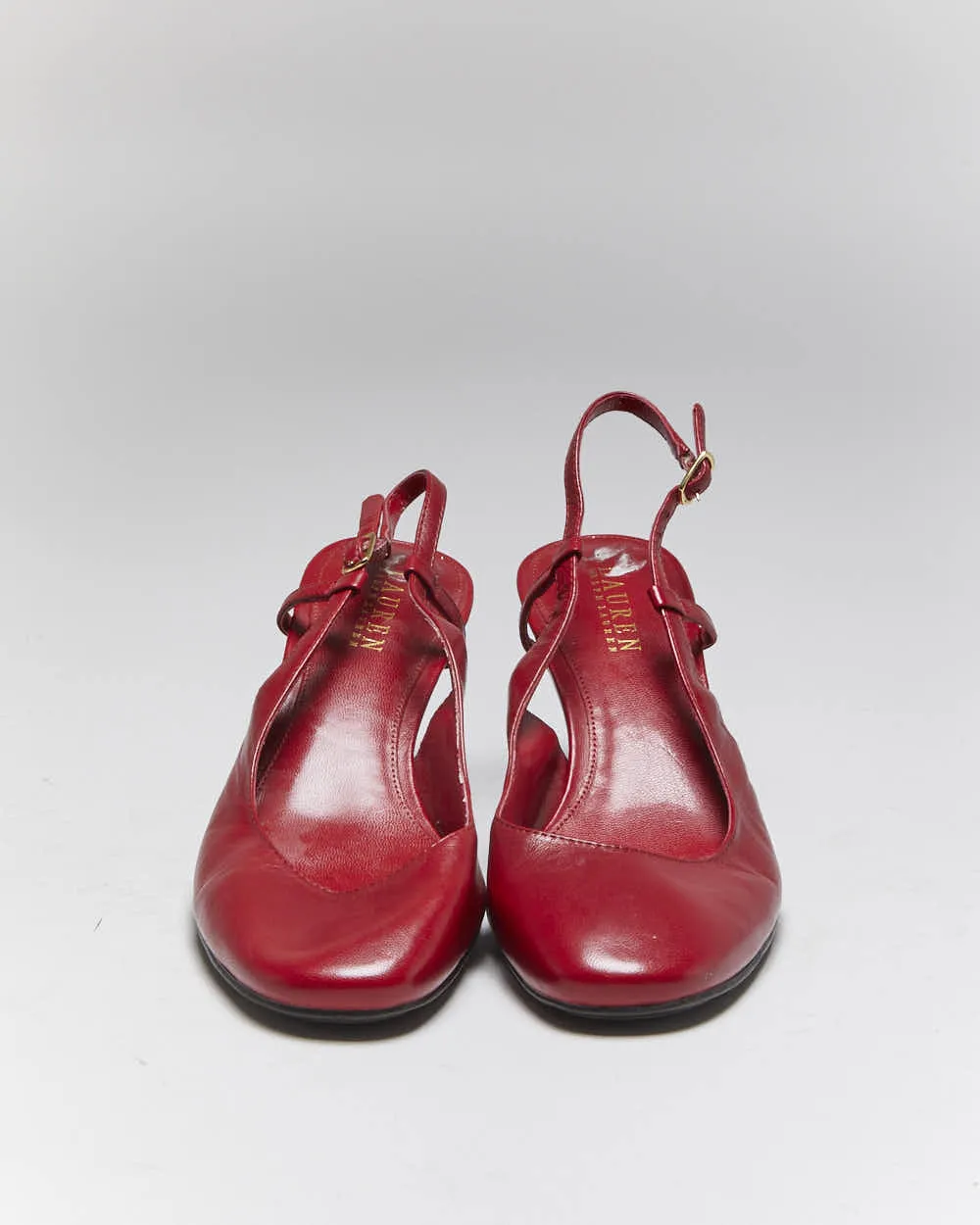 Vintage Ralph Lauren Sling Back Kitten Heels - UK5 sold by Rokit product image thumbnail 3