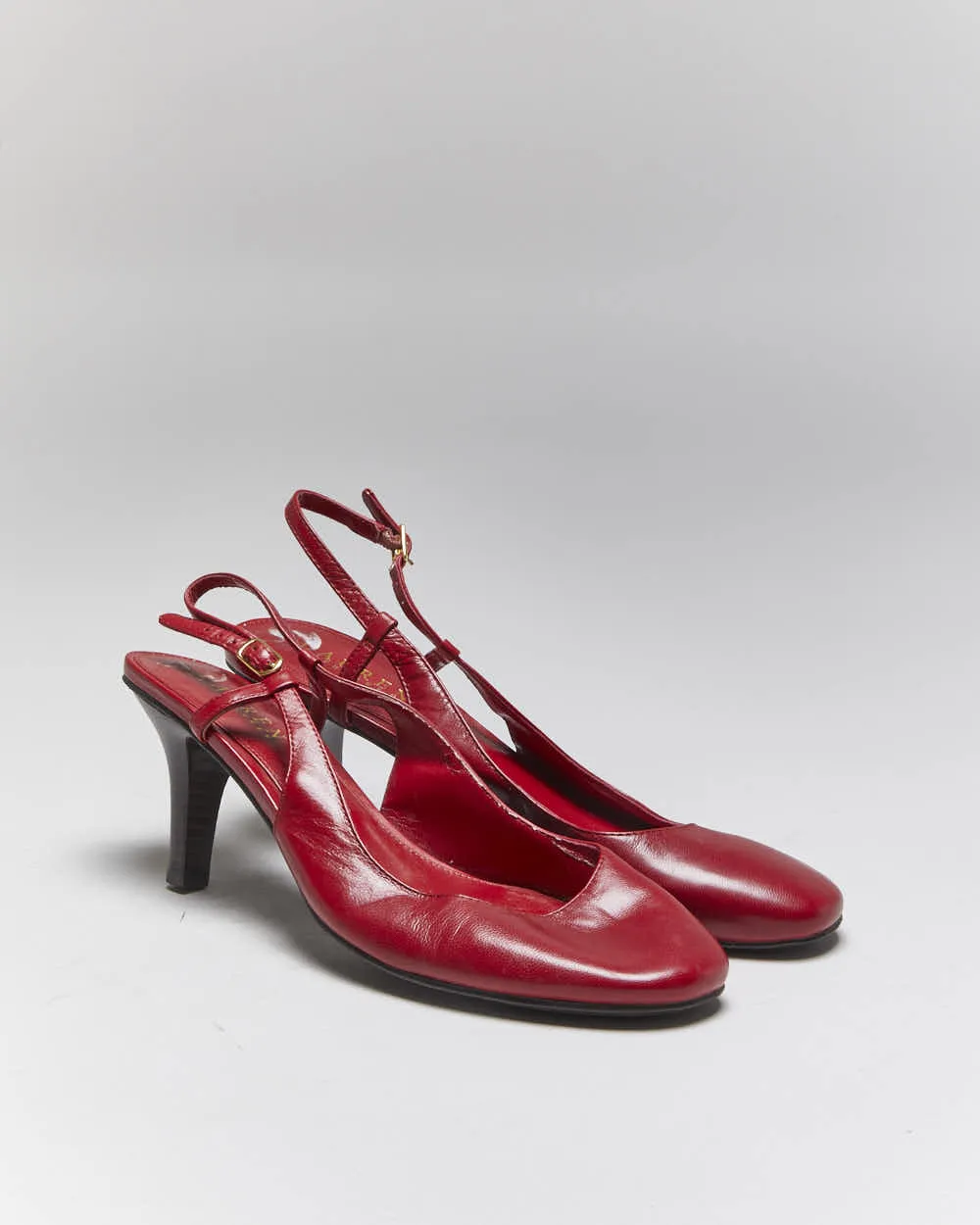 Vintage Ralph Lauren Sling Back Kitten Heels - UK5 sold by Rokit