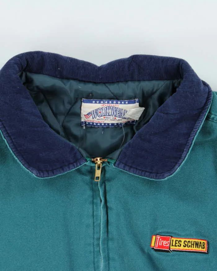 Vintage 90s Green Dunbrooke Quilted Oversized Workwear Jacket - XL sold by Rokit product image thumbnail 3