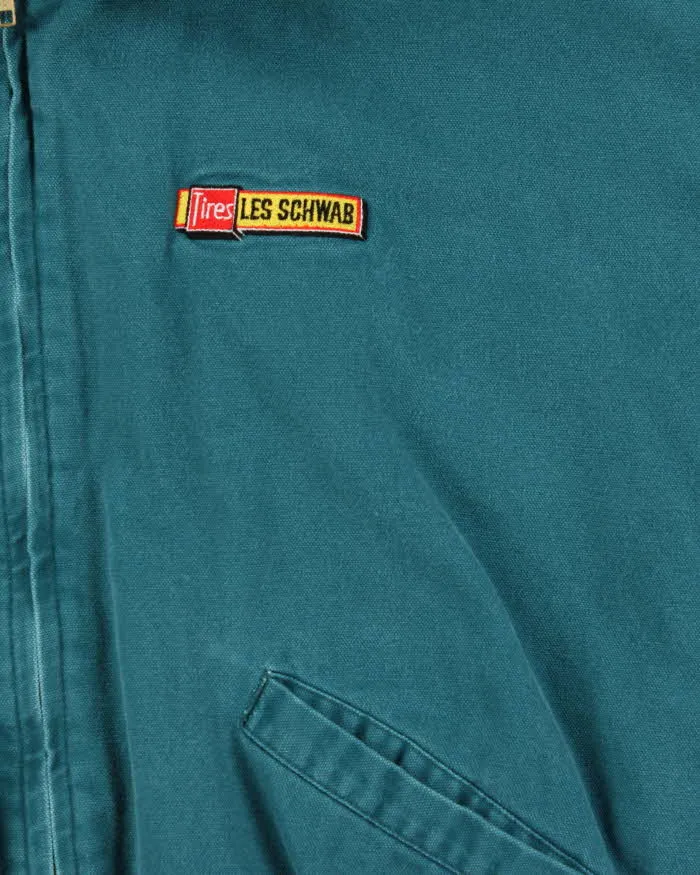 Vintage 90s Green Dunbrooke Quilted Oversized Workwear Jacket - XL sold by Rokit product image thumbnail 4