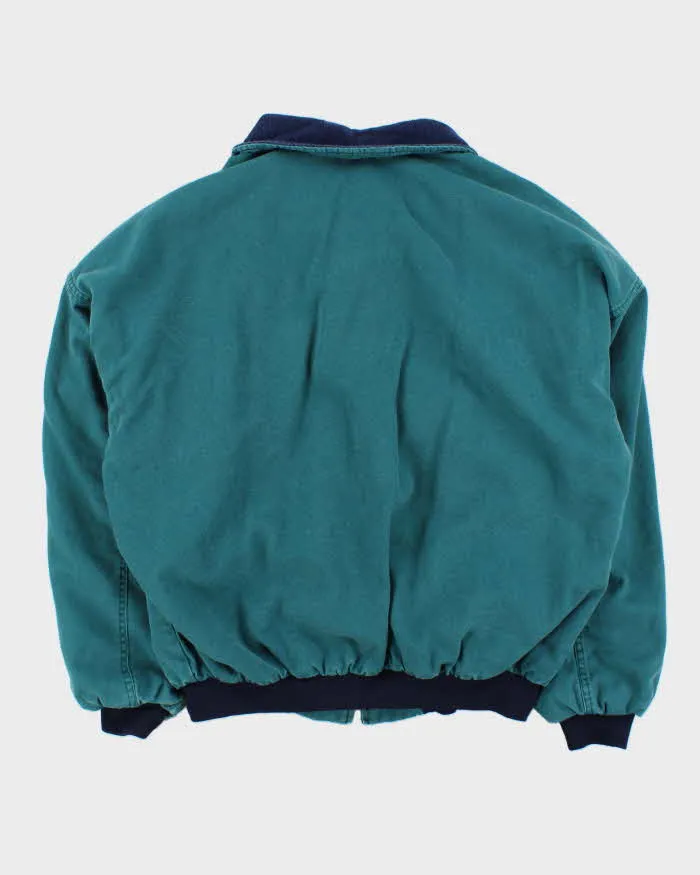 Vintage 90s Green Dunbrooke Quilted Oversized Workwear Jacket - XL sold by Rokit product image thumbnail 2