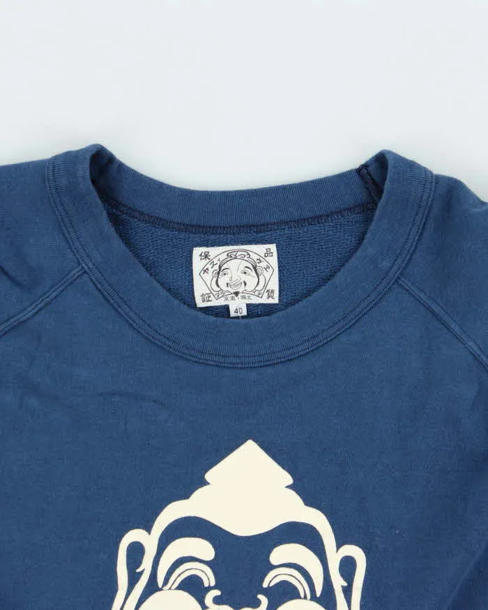 Vintage Y2K 00s Evisu Graphic Short Sleeve Crewneck Sweatshirt - L sold by Rokit product image thumbnail 3