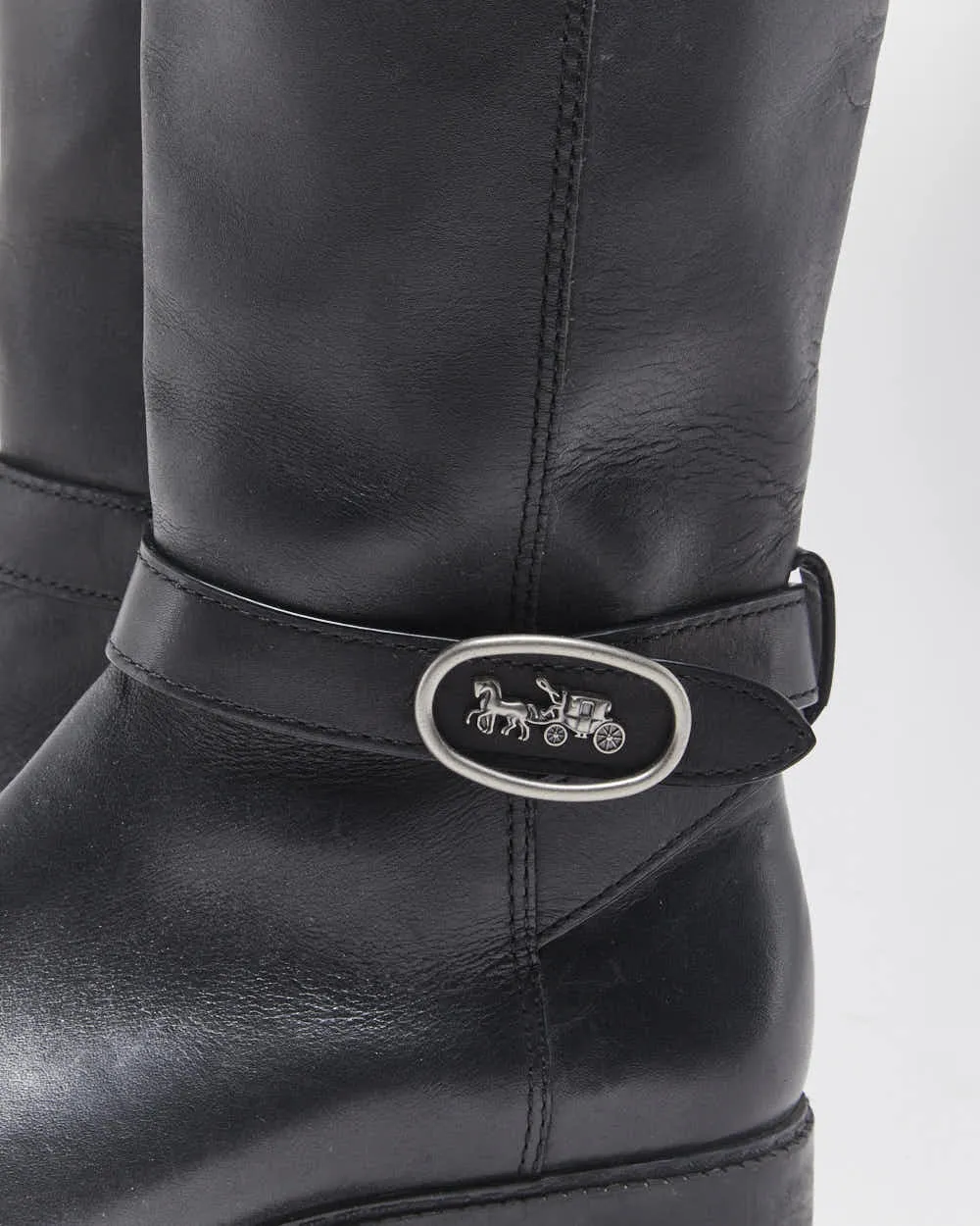 Coach Leather Riding Style Boots - UK3 sold by Rokit product image thumbnail 5