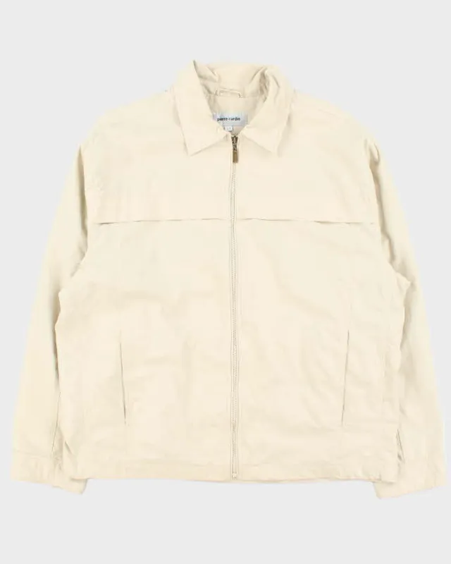 Vintage 90s Pierre Cardin Soft Shell Harrington Jacket  - L sold by Rokit