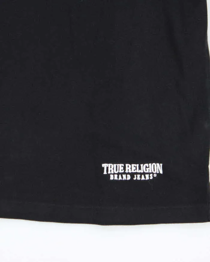 Vintage True Religion Jacquard Long Sleeve Polo Shirt - XL sold by Rokit product image thumbnail 4